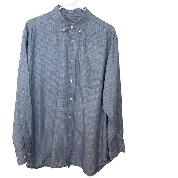 Daniel Cremieux Signature Collection Mens XL Long-Sleeve Button-Down Shirt - Picture 1 of 5